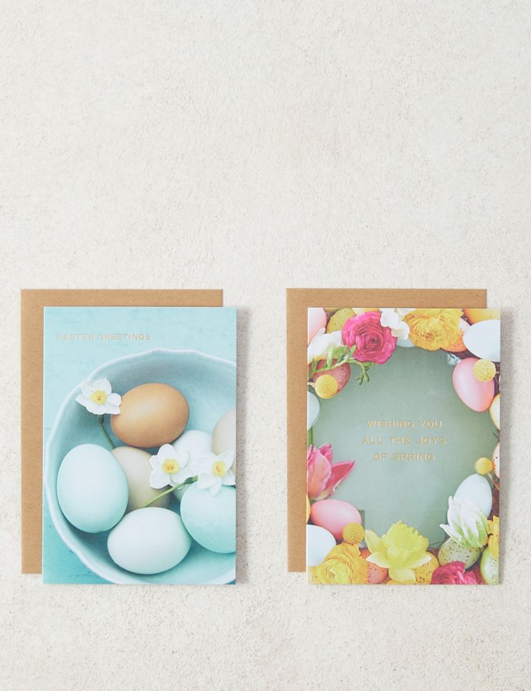 Easter Card Duo Pack - 8 Cards in 2 Photographic Designs 1 of 5