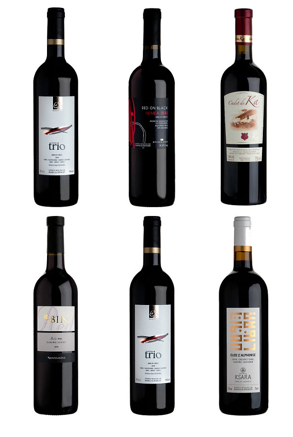 Eastern Mediterranean Red Wines - Case of 6 Image 1 of 1