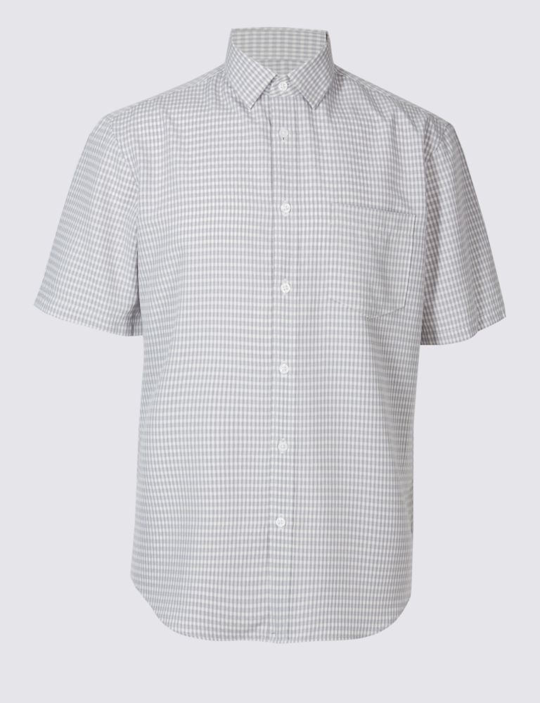 Easy Care Modal Rich Check Shirt 2 of 4