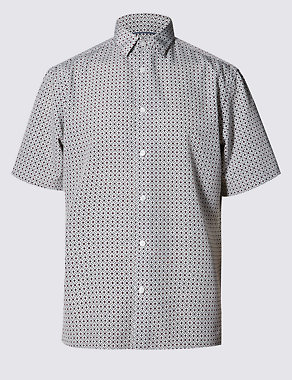 Easy Care Printed Shirt Image 2 of 4