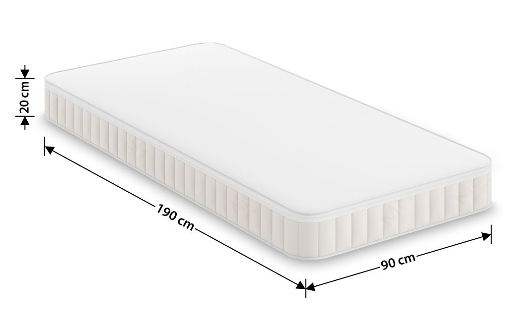 Easy Clean Mattress with Removable Cover 4 of 5