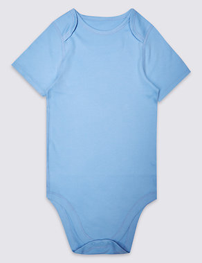 Easy Dressing Pure Cotton Bodysuit (3-16 Years) Image 2 of 4