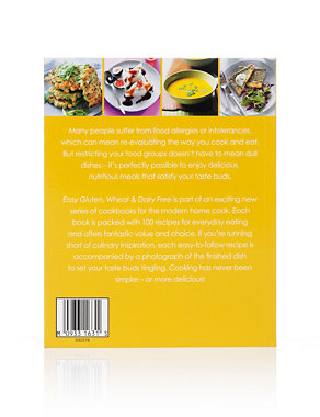 Easy Gluten, Wheat & Dairy Free Cookbook Image 2 of 3