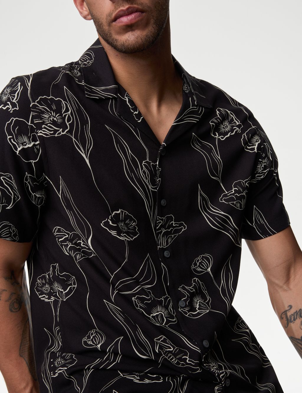 Easy Iron Floral Print Shirt 6 of 7