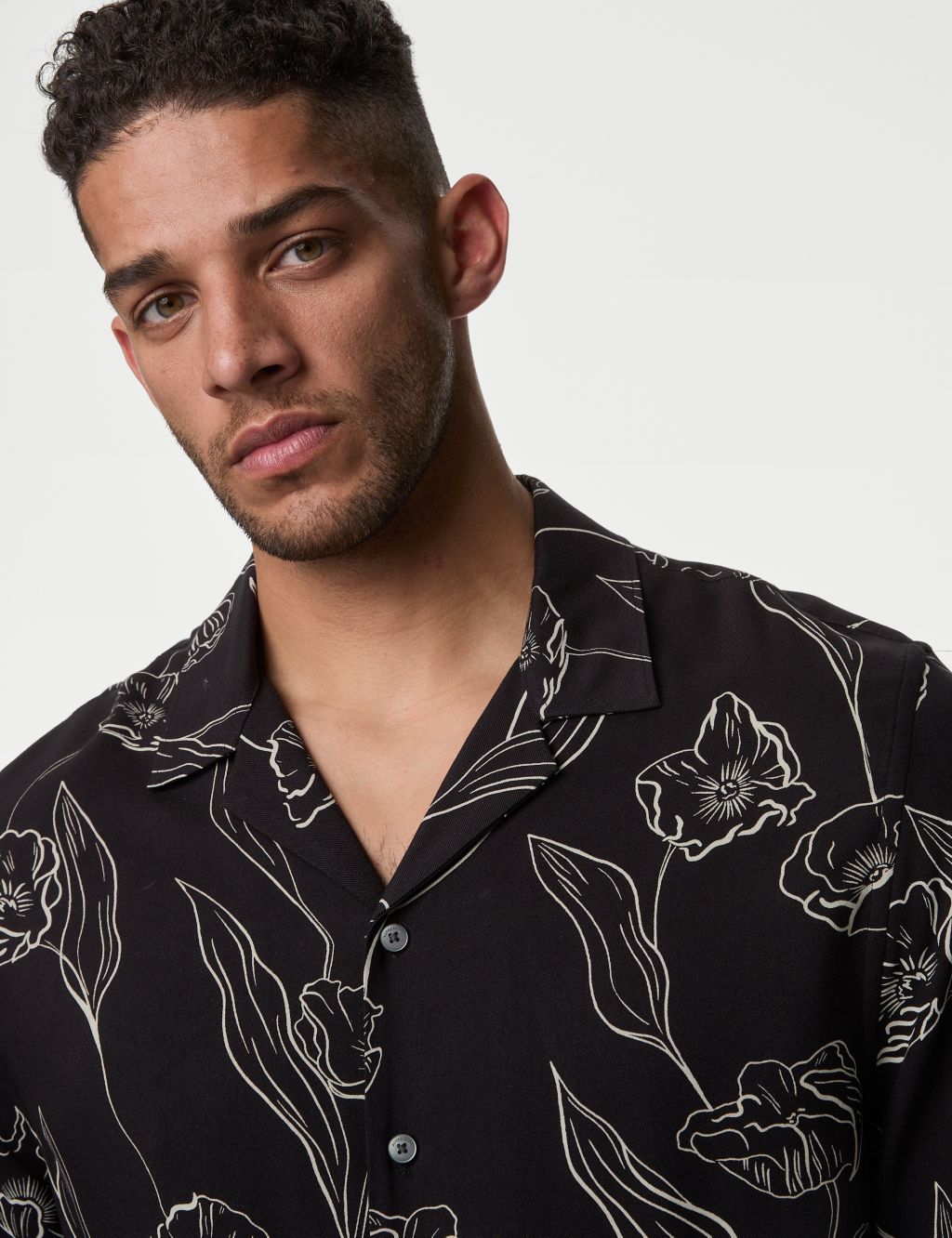 Easy Iron Floral Print Shirt 7 of 7