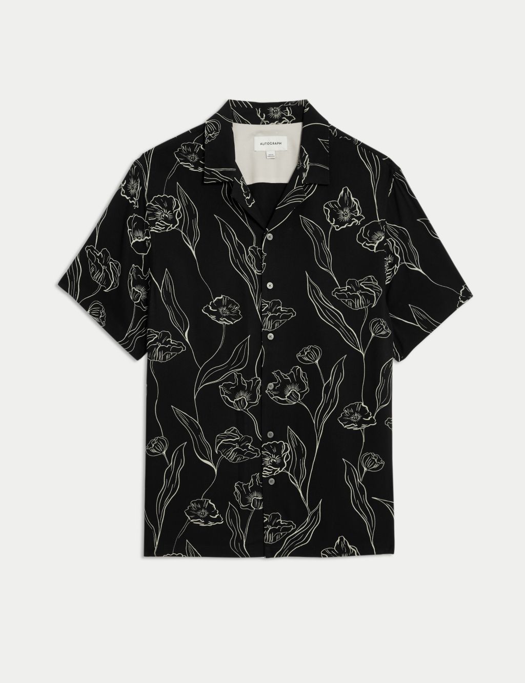 Easy Iron Floral Print Shirt 1 of 7