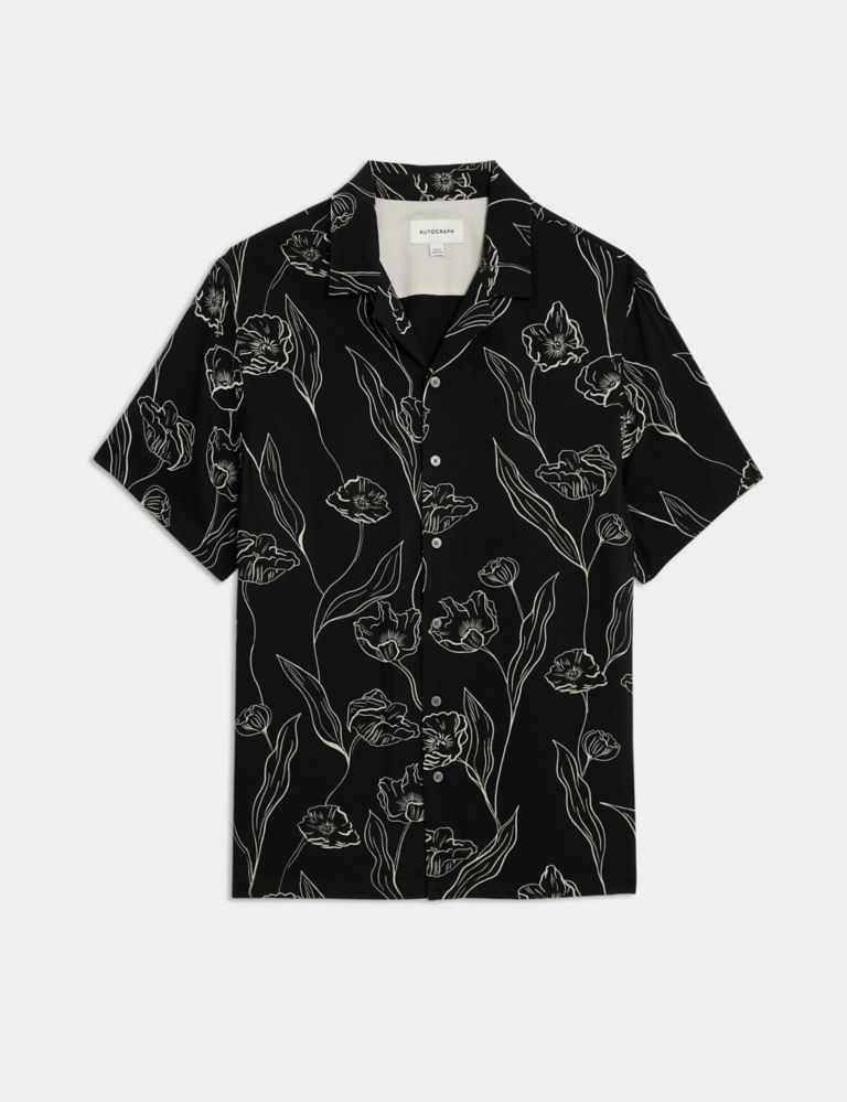 Easy Iron Floral Print Shirt 3 of 7