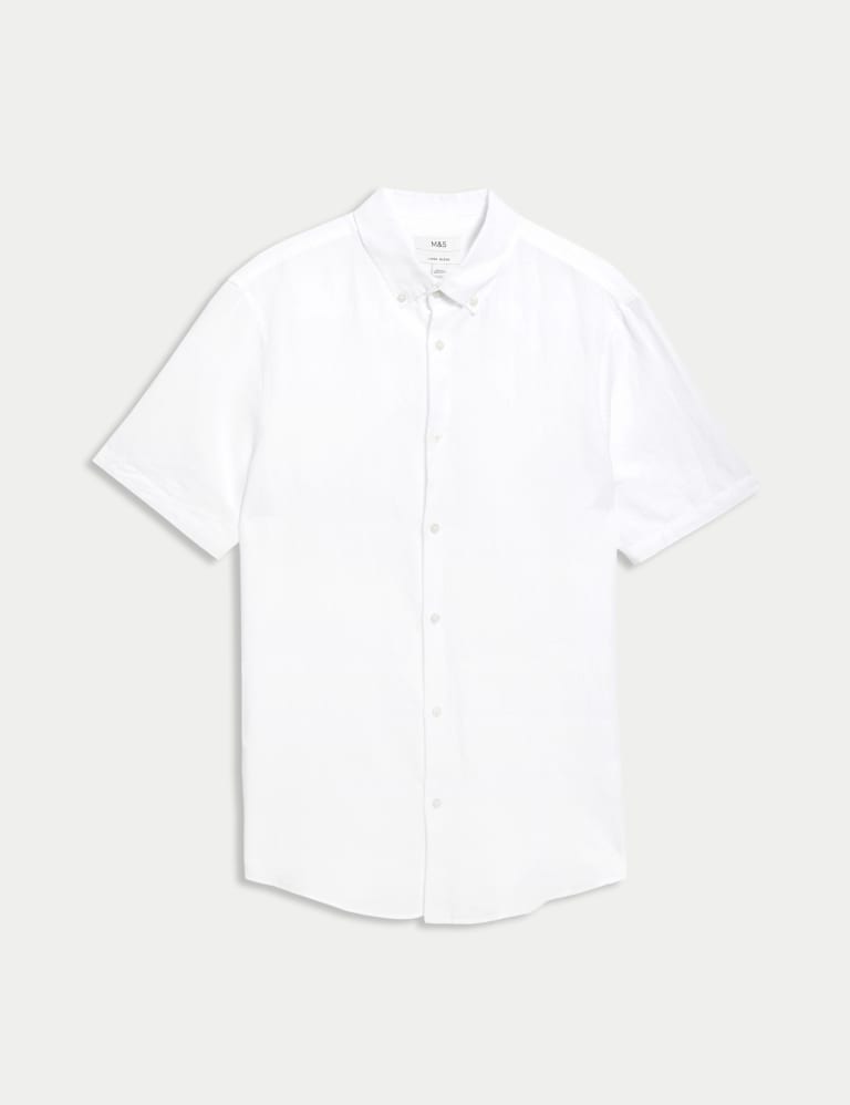 Easy Iron Linen Rich Shirt 2 of 5