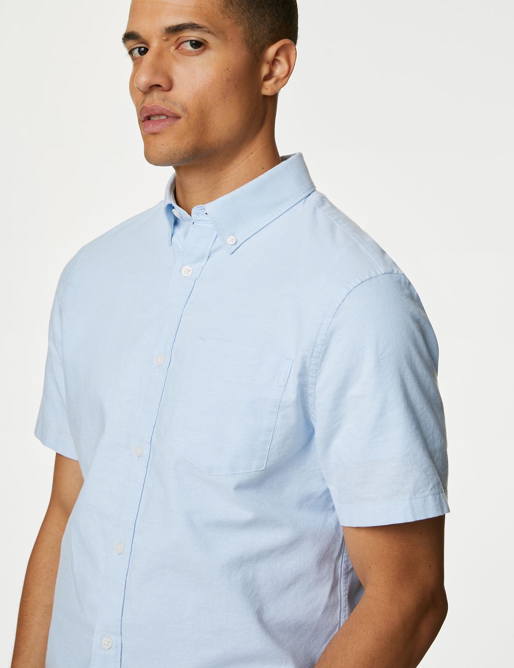 Easy Iron Pure Cotton Oxford Shirt 3 of 6