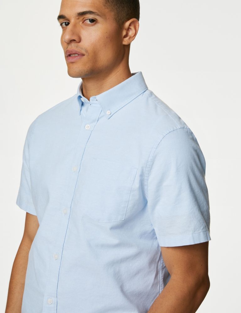 Easy Iron Pure Cotton Oxford Shirt 1 of 6