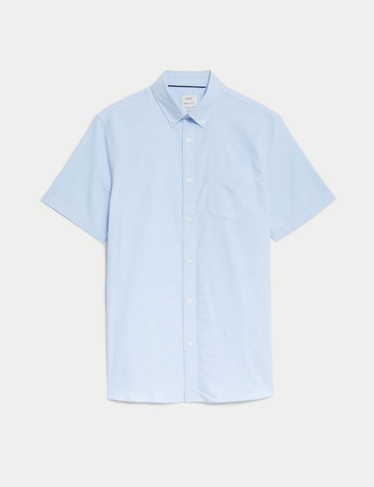 Easy Iron Pure Cotton Oxford Shirt 2 of 6