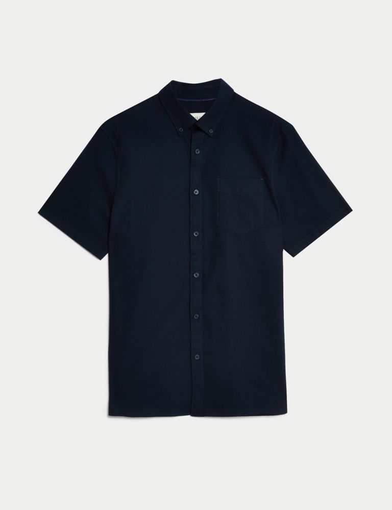 Easy Iron Pure Cotton Oxford Shirt 2 of 5