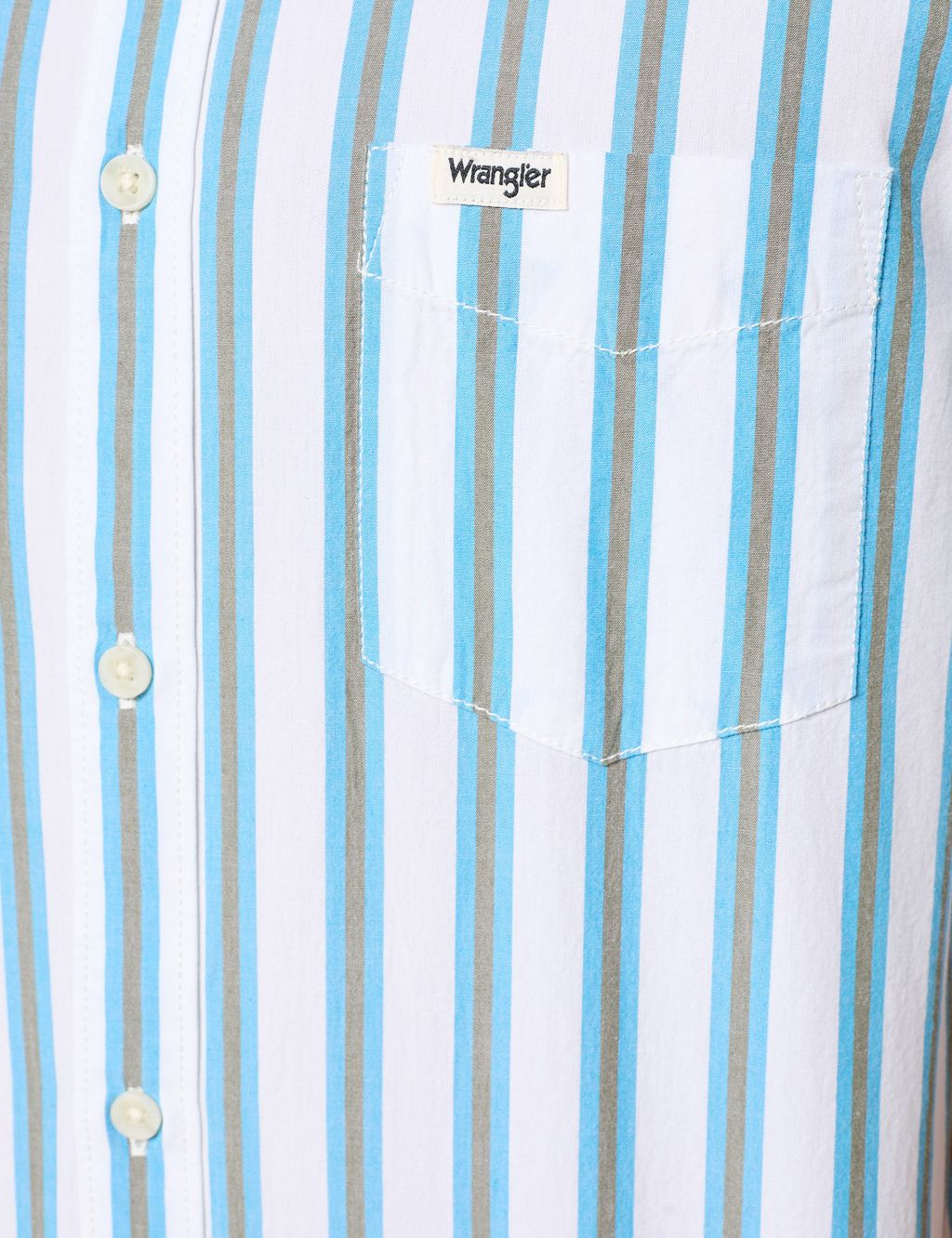 Easy Iron Pure Cotton Striped Shirt 5 of 5