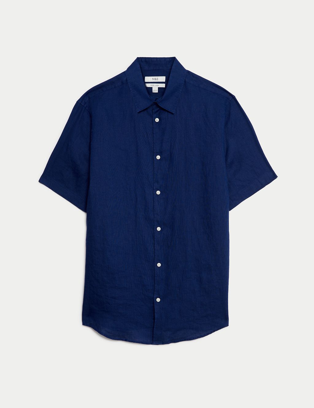 Easy Iron Pure Linen Shirt 1 of 5
