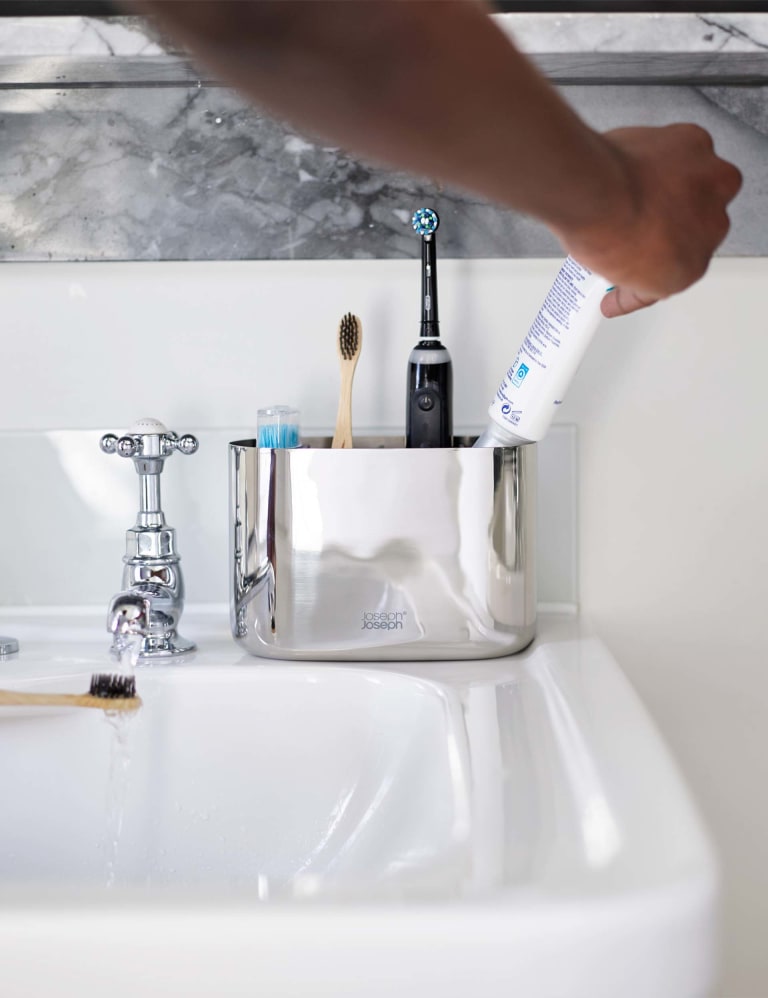 EasyStore Luxe Large Toothbrush Caddy Joseph Joseph M S
