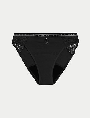 Ebba Heavy Absorbency Period High Leg Knickers Image 2 of 7