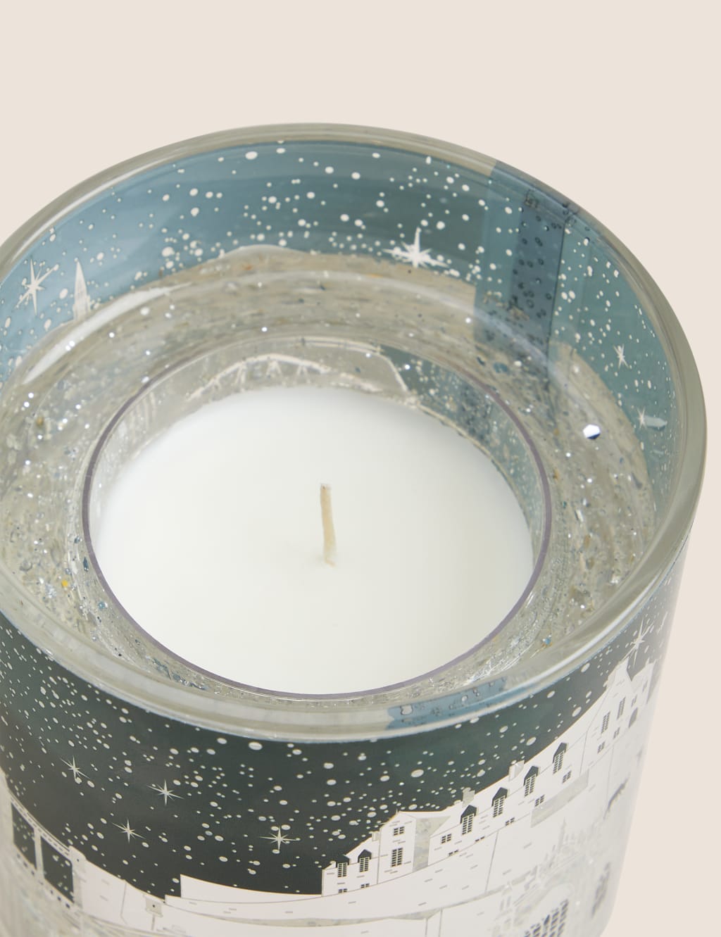 Edinburgh Light Up Scented Candle Marks & Sparkle™ M&S