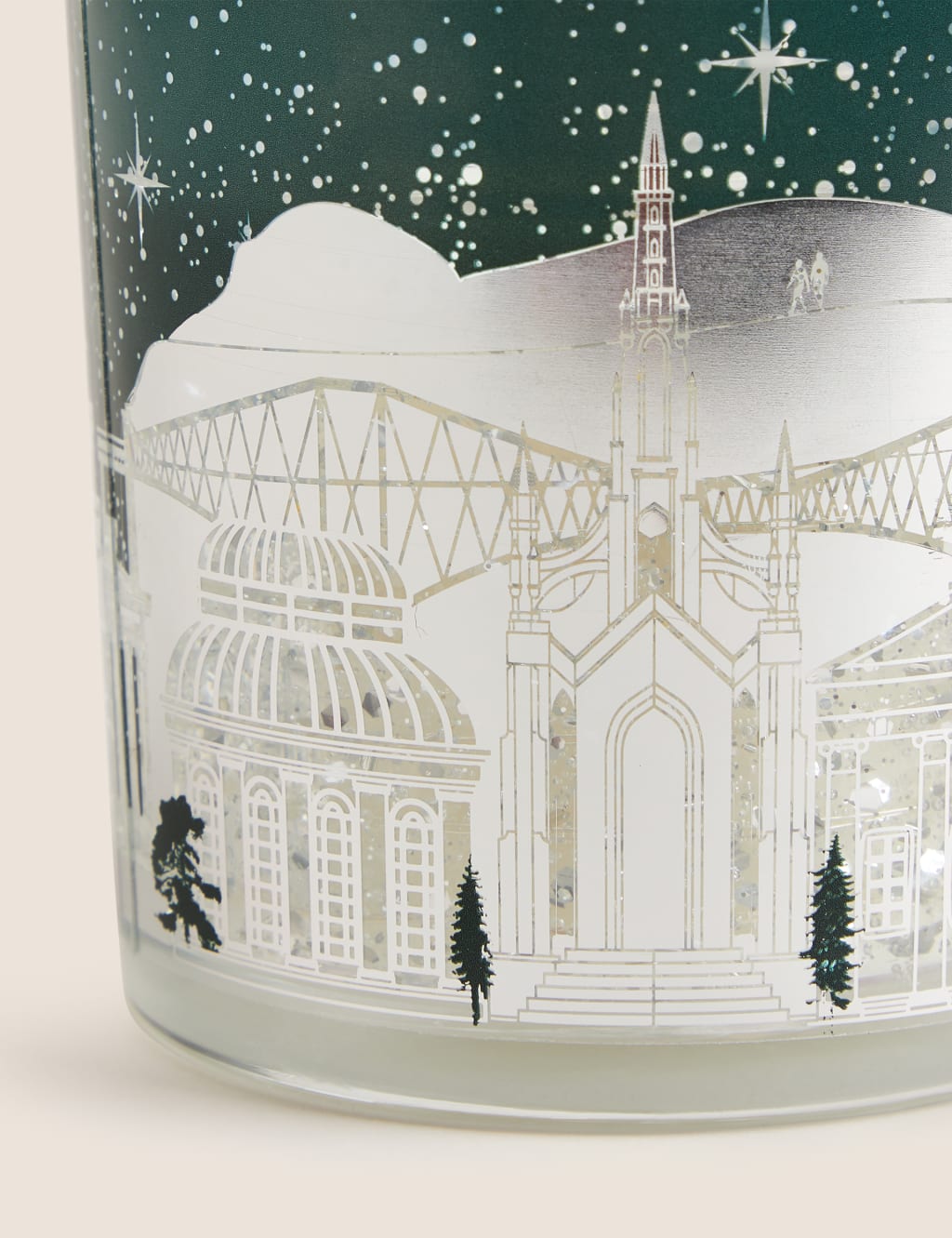 Edinburgh Light Up Scented Candle Marks & Sparkle™ M&S