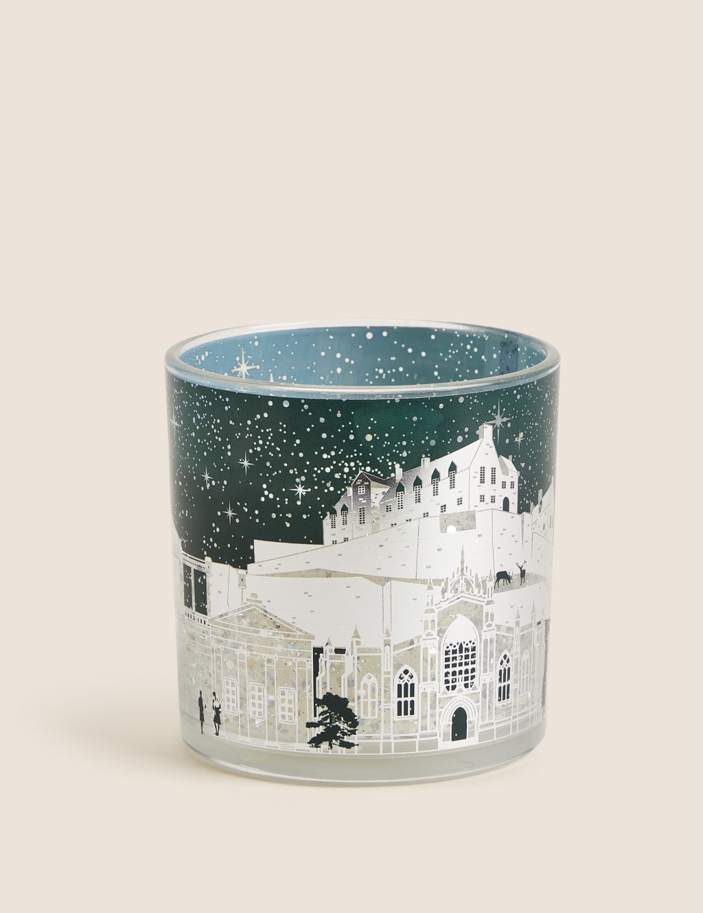 Edinburgh Light Up Scented Candle Marks & Sparkle™ M&S