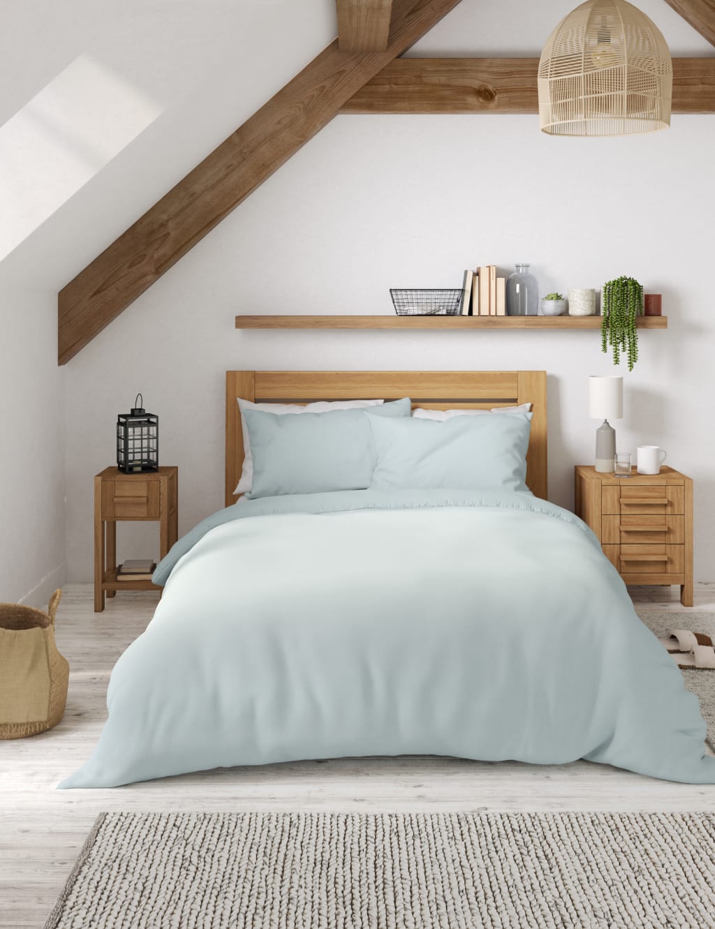 Egyptian Cotton 230 Thread Count Duvet Cover 3 of 5