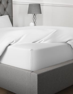 Egyptian Cotton 230 Thread Count Extra Deep Fitted Sheet M S