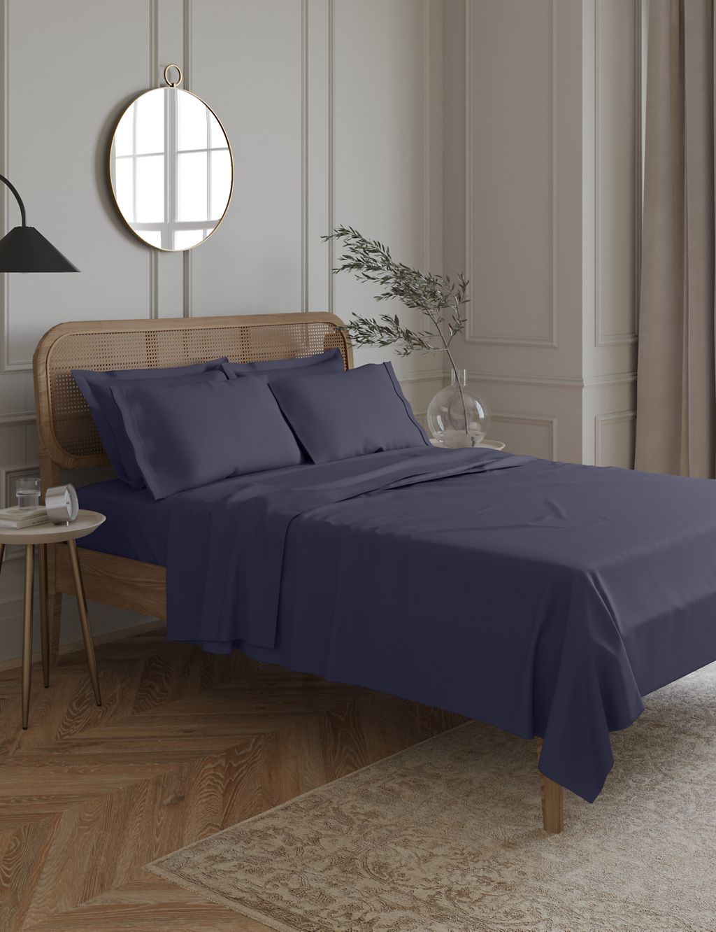 Egyptian Cotton 230 Thread Count Flat Sheet 1 of 4