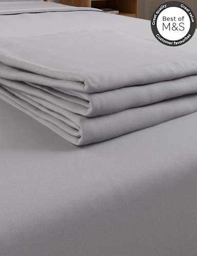 Egyptian Cotton 230 Thread Count Flat Sheet 1 of 4
