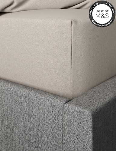 Egyptian Cotton Extra Deep Fitted Sheet 1 of 3