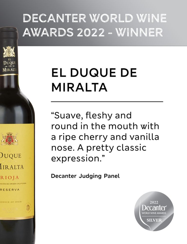 El Duque de Miralta Rioja Reserva - Case of 6 2 of 2