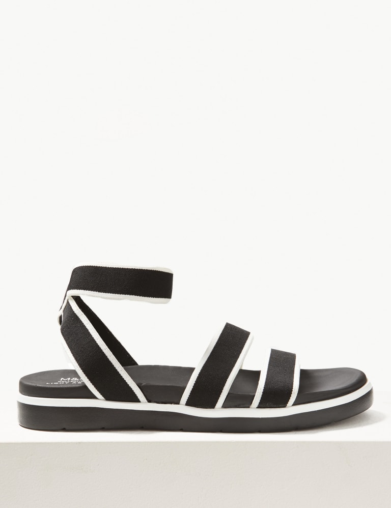 Elastic Ankle Strap Sandals Light As Air™ M&S