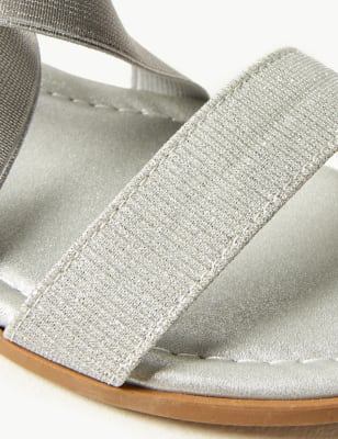 Marks and hot sale spencer silver sandals