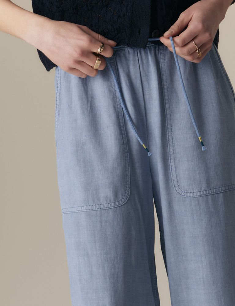 Elasticated Waist Drawstring Trousers 5 of 6