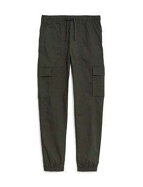 Elasticated Waist Ripstop Cargo Trousers Image 2 of 6