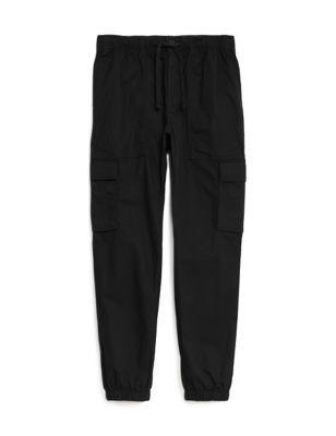 Elasticated Waist Ripstop Cargo Trousers Image 2 of 6