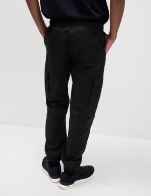 Elasticated Waist Ripstop Cargo Trousers