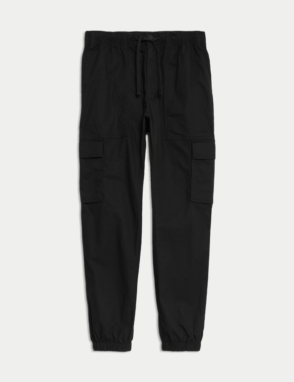 Buy Elasticated Waist Ripstop Cargo Trousers | M&S Collection | M&S