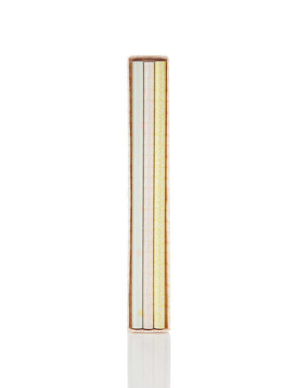 Elegant Set of 3 Pastel Pencils Image 1 of 2