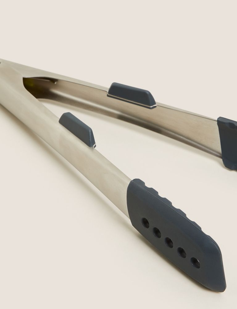 Elevate™ Silicone Steel Tongs 2 of 3
