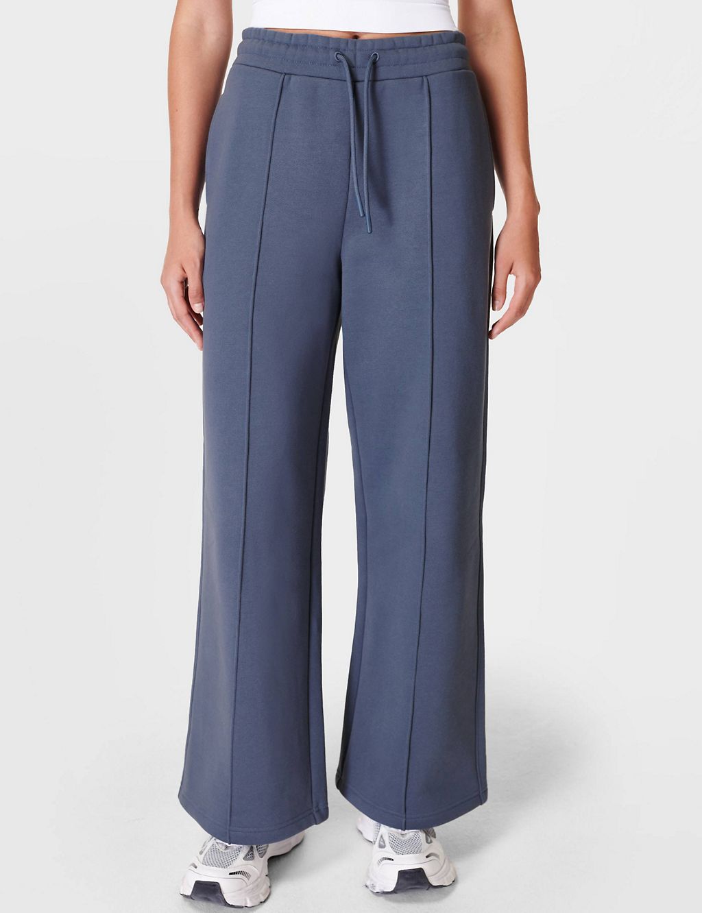 Elevated Cotton Rich Wide Leg Joggers 3 of 5