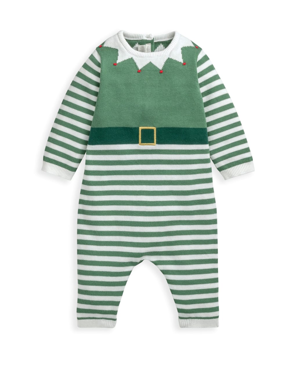 Elf Christmas Knitted Romper (018 Mths) Mamas & Papas M&S