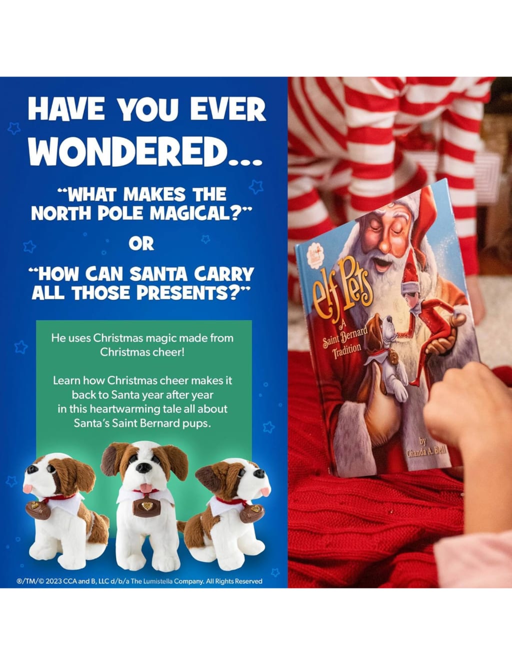 Elf on the shelf st cheap bernard