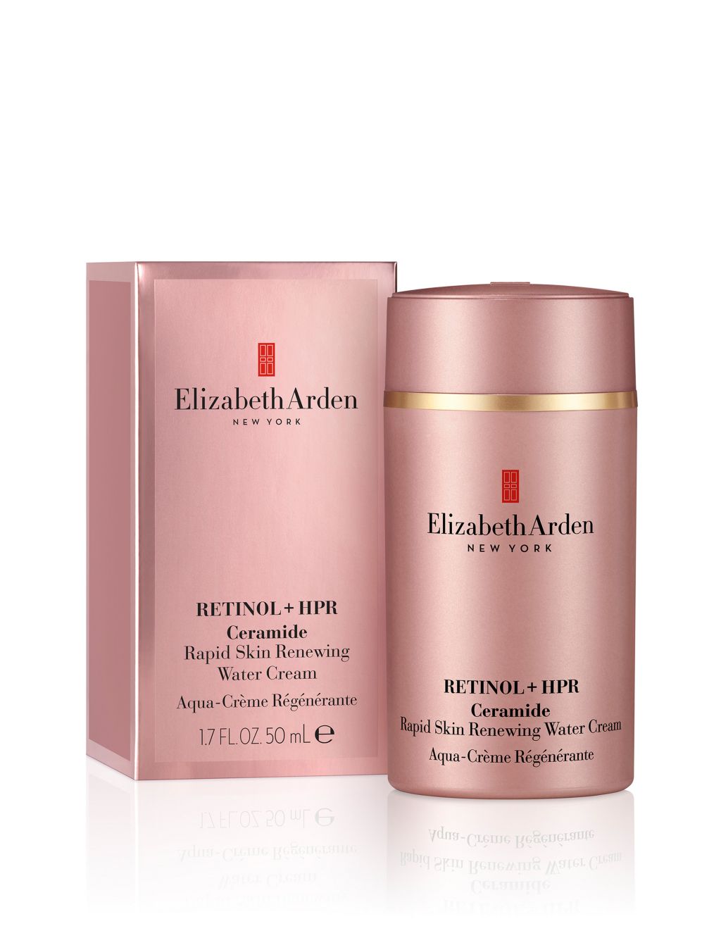 Elizabeth Arden Retinol + HPR Ceramide Rapid Skin Renewing Water Cream 50ml 1 of 11