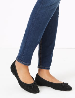 marks and spencer ballerina pumps