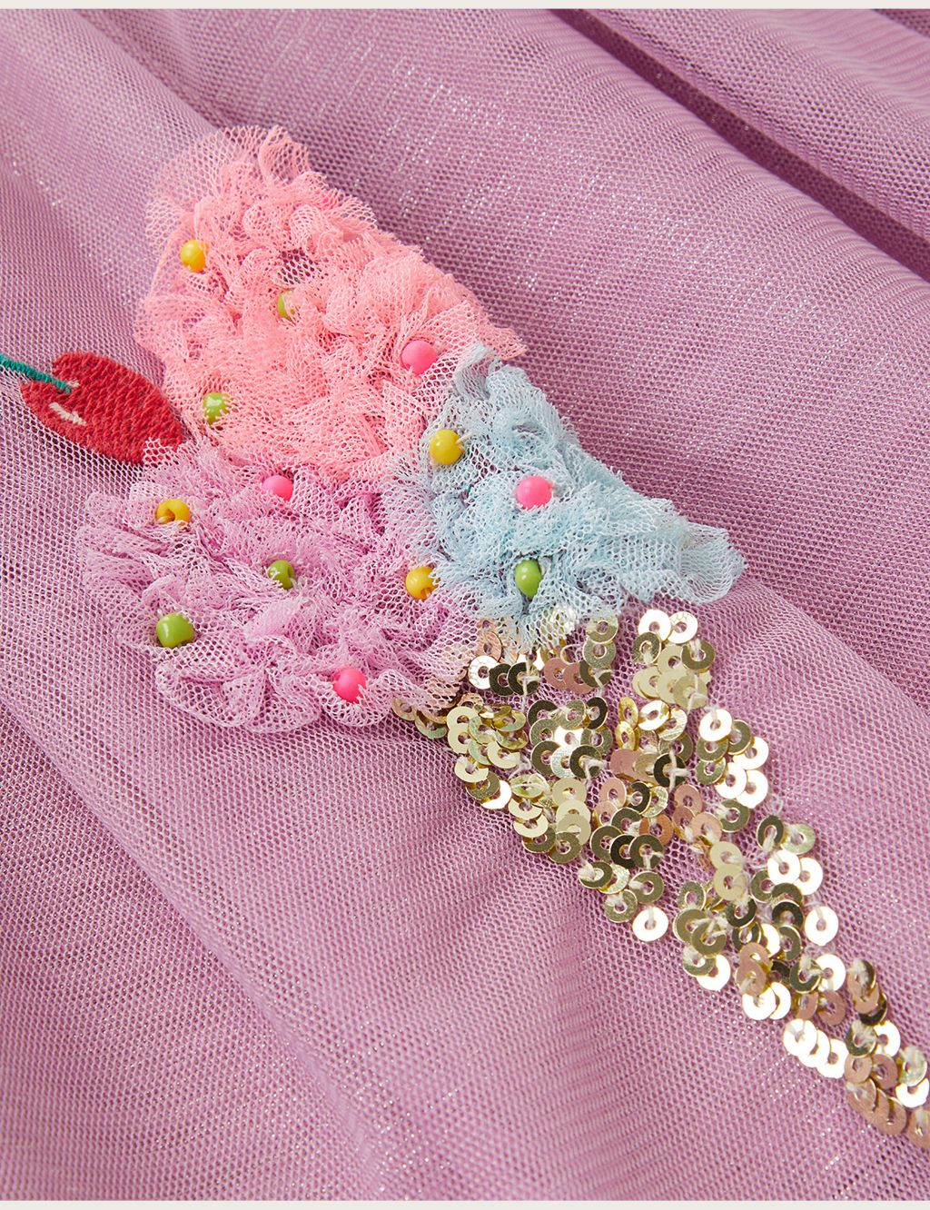 Embellished Ice Cream Sequin Dress (3-13 Yrs) 2 of 3