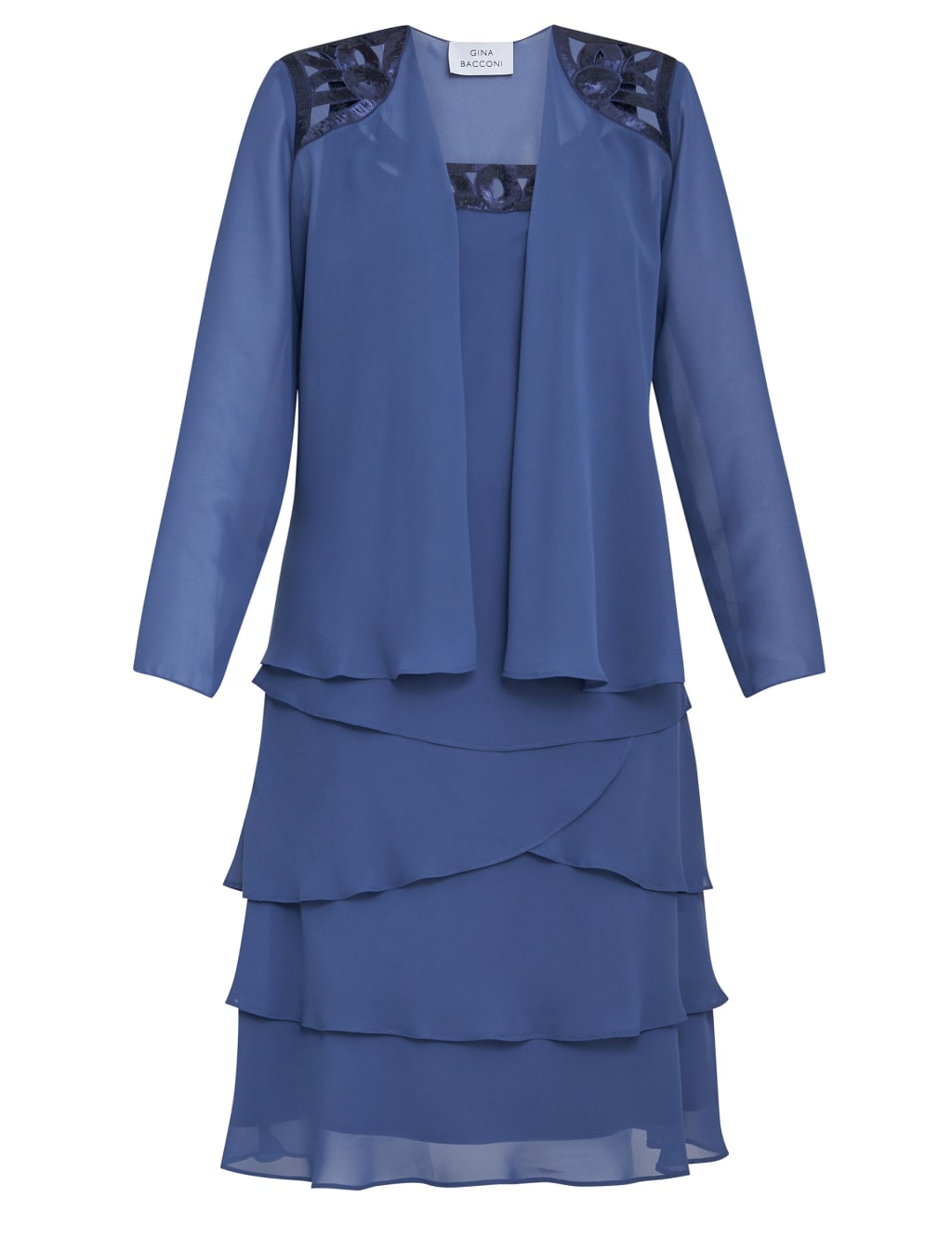 Gina bacconi dress and jacket online