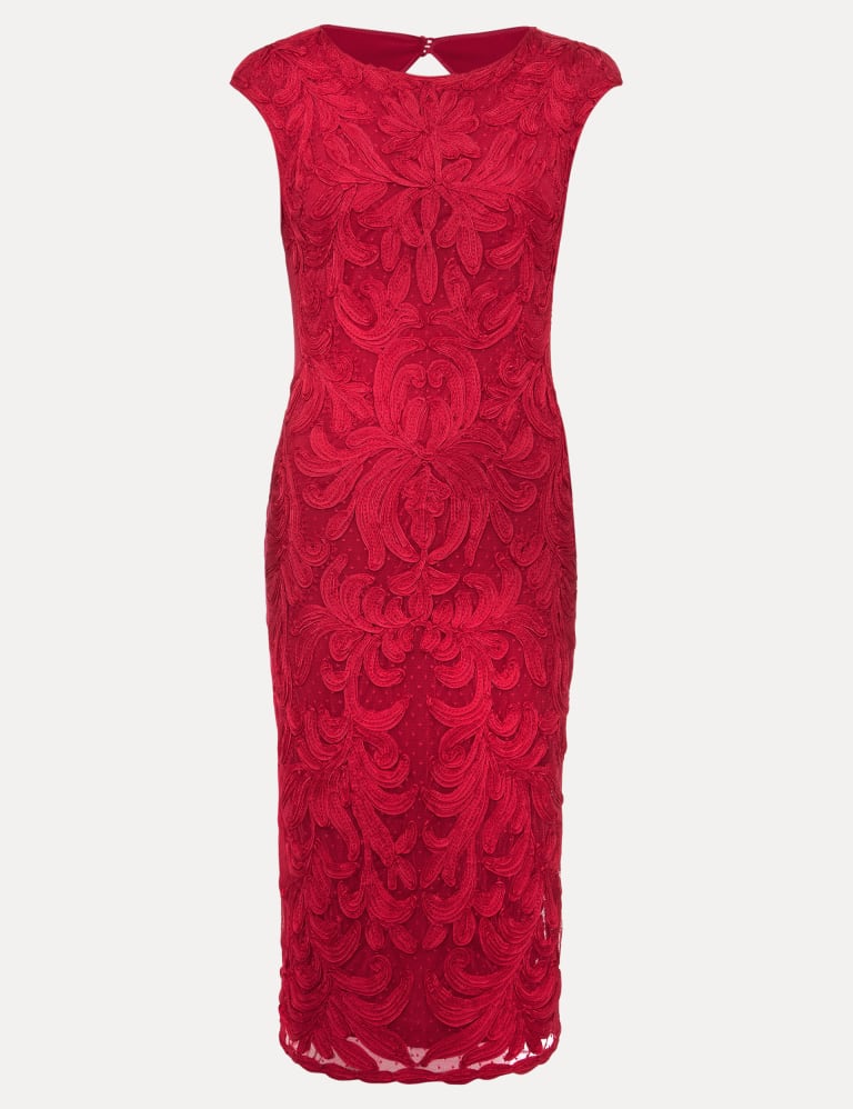 M&s red lace dress shop