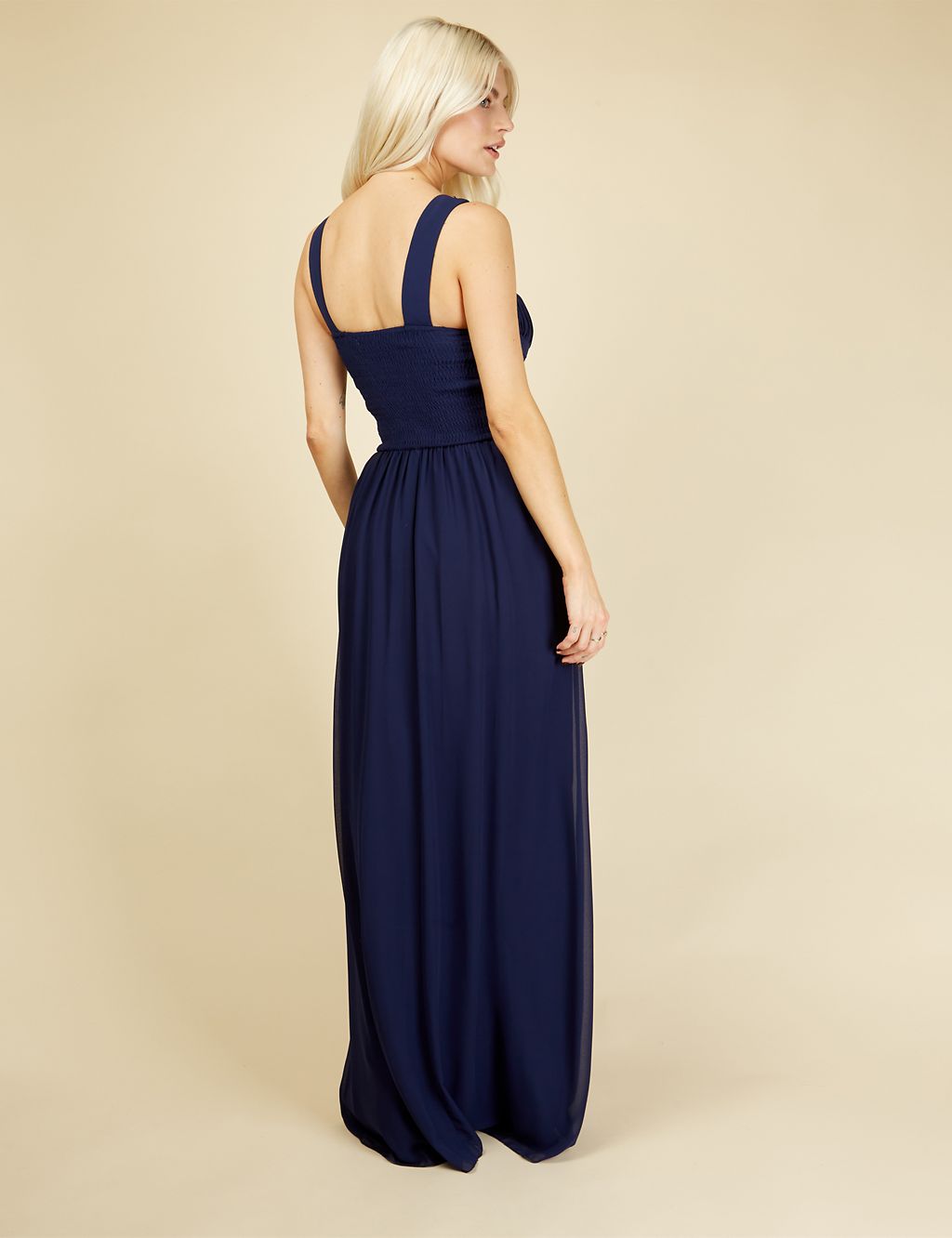 Embellished Sleeveless Maxi Waisted Dress 5 of 5