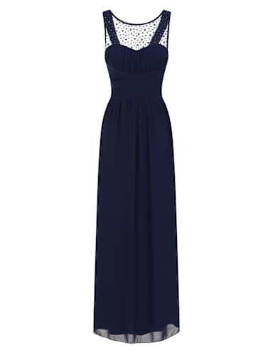 Embellished Sleeveless Maxi Waisted Dress 2 of 5