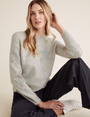 marks and spencer grey jumper
