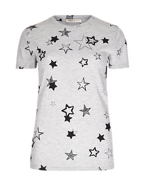 Embellished Star T-Shirt Image 2 of 3